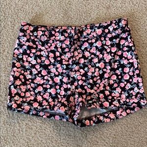 High rise Jean shorts